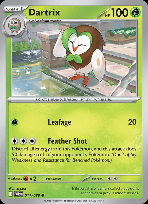 Dartrix — изображение карты
