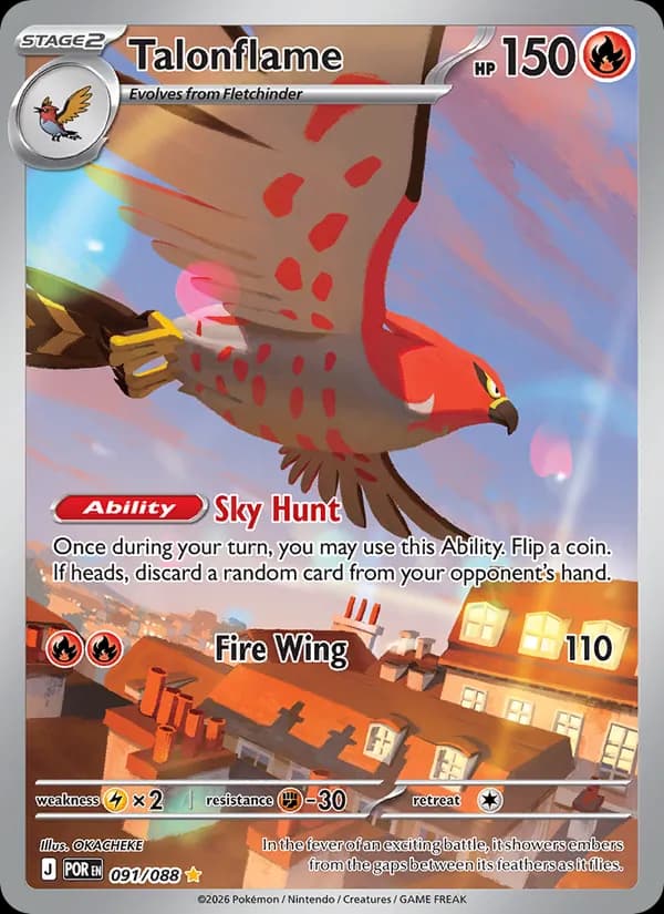 Talonflame — изображение карты