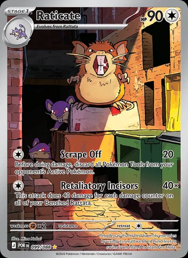 Raticate — изображение карты