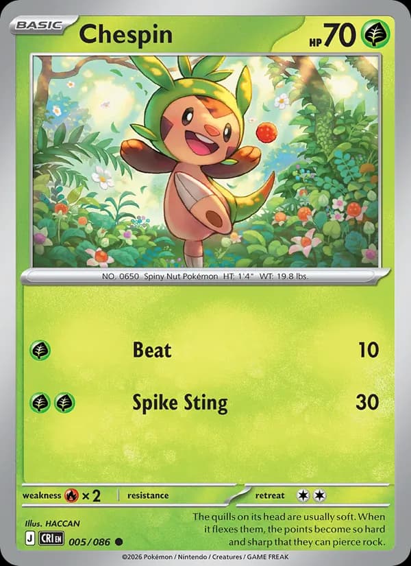 Chespin — фото из каталога