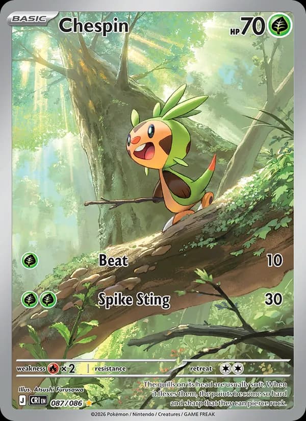 Chespin — изображение карты