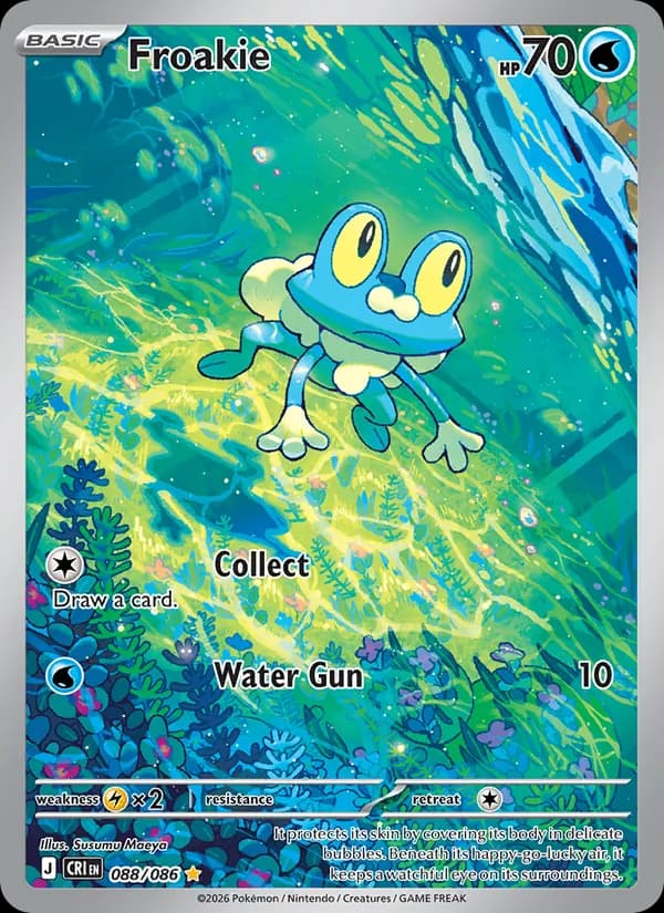 Froakie — изображение карты