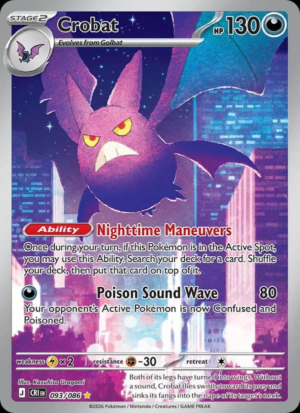 Crobat — изображение карты