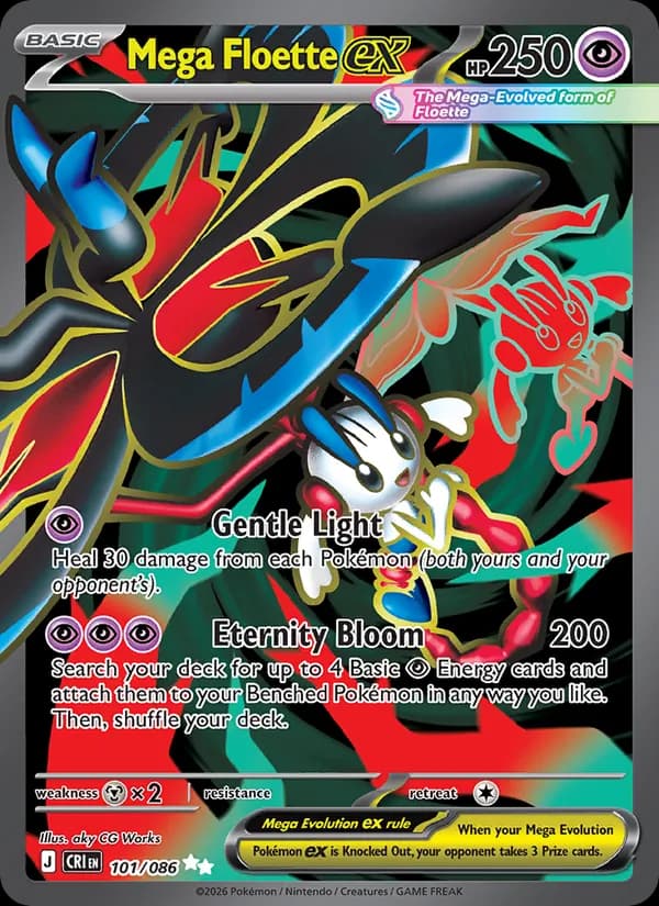 Mega Floette ex — изображение карты