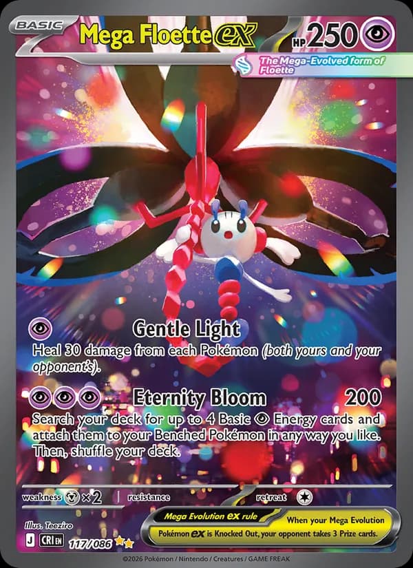 Mega Floette ex — изображение карты