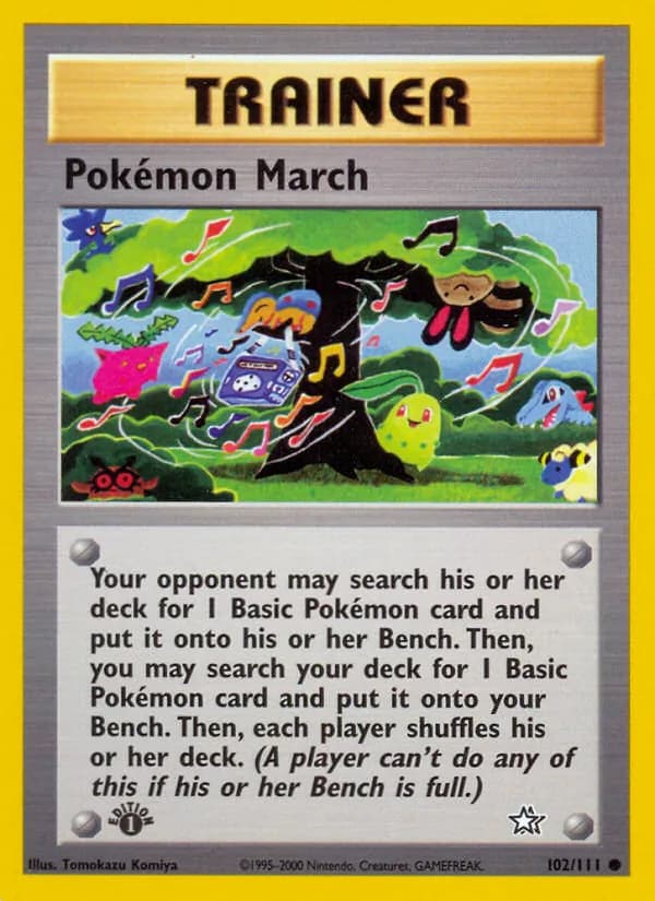 Pokémon March — изображение карты