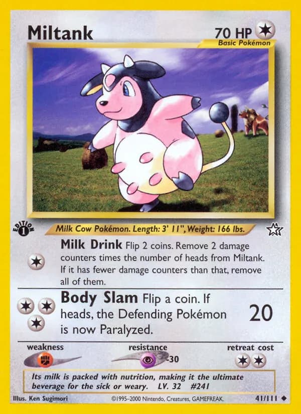 Miltank — изображение карты