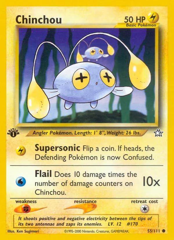 Chinchou — изображение карты