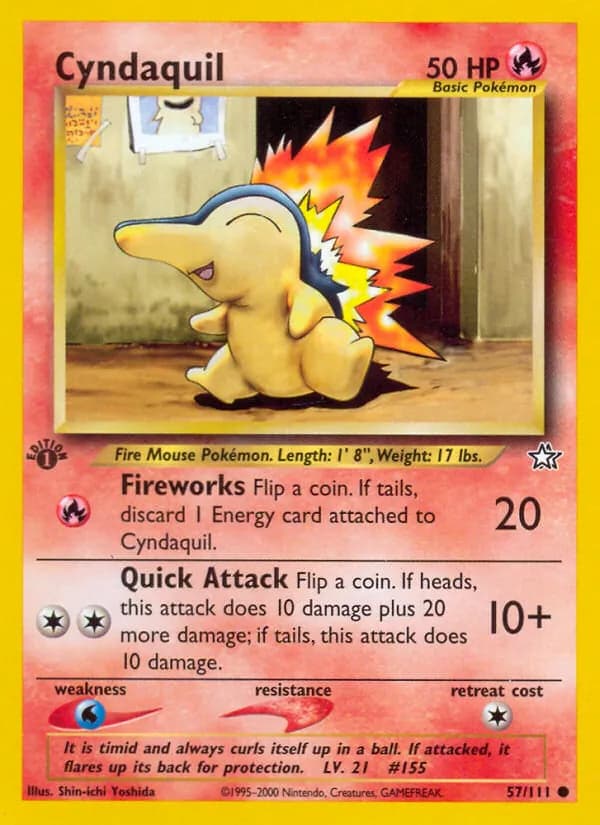 Cyndaquil — изображение карты
