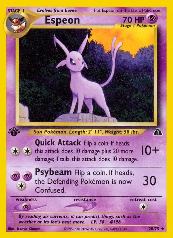 Espeon — изображение карты
