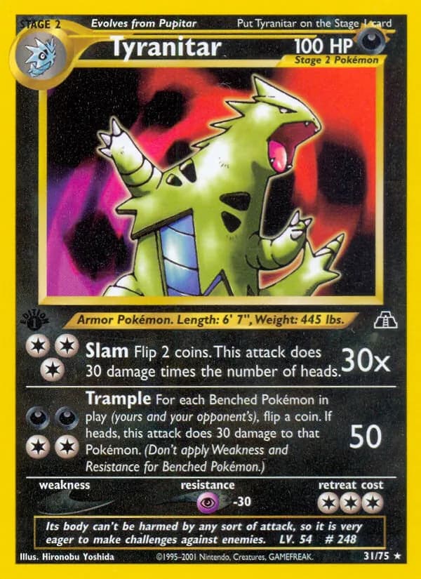 Tyranitar — изображение карты