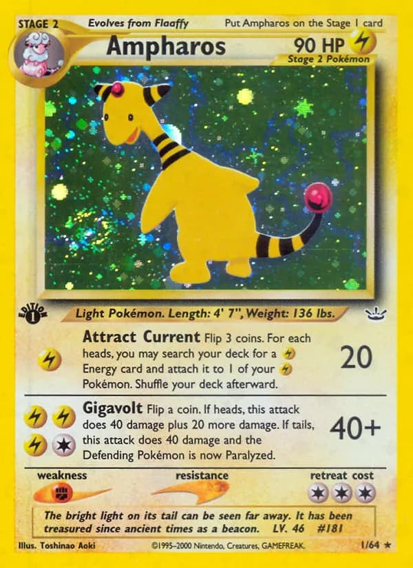 Ampharos — изображение карты