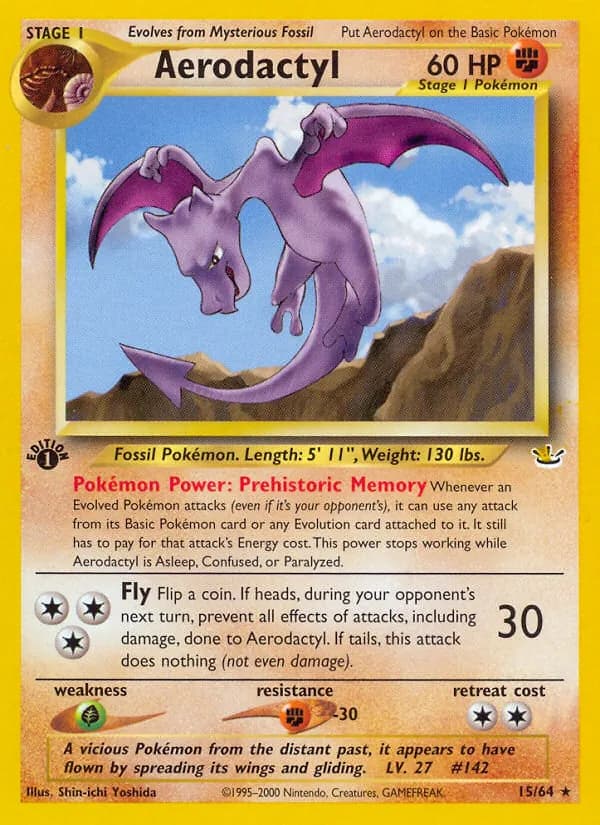 Aerodactyl — изображение карты