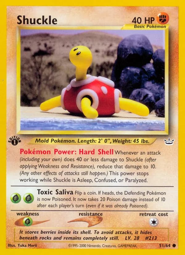 Shuckle — изображение карты