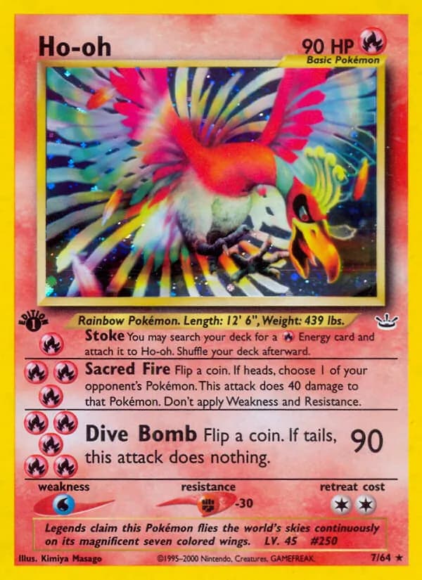 Ho-oh — изображение карты