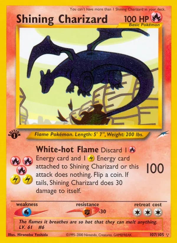 Shining Charizard — изображение карты