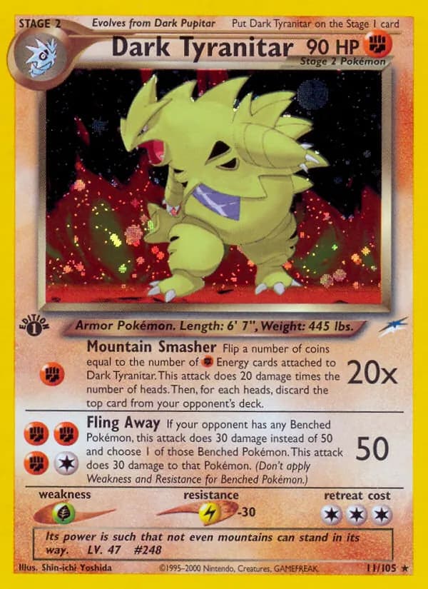 Dark Tyranitar — изображение карты