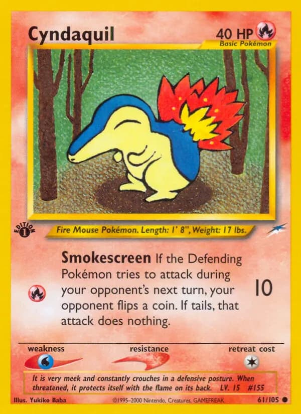 Cyndaquil — изображение карты