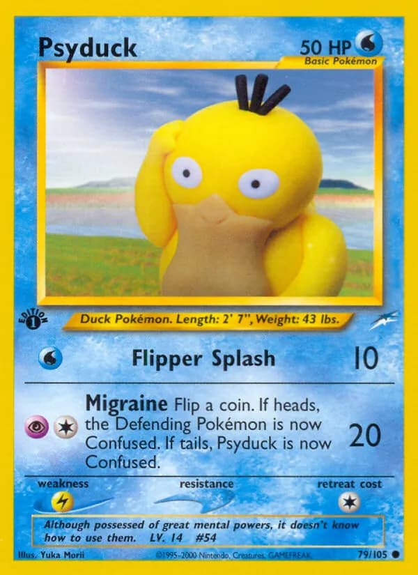 Psyduck — изображение карты
