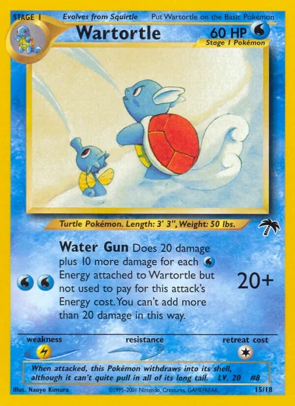 Wartortle — изображение карты