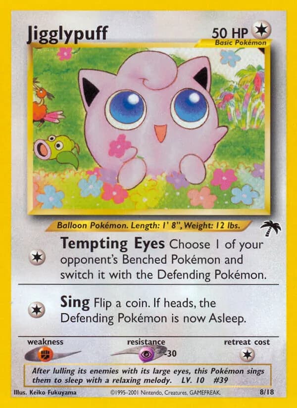 Jigglypuff — изображение карты