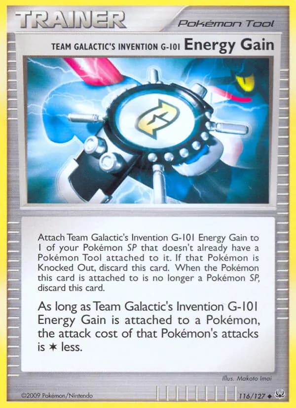 Team Galactic's Invention G-101 Energy Gain — изображение карты