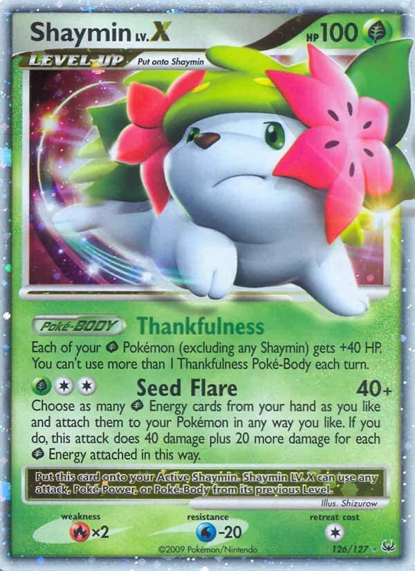 Shaymin LV.X — изображение карты