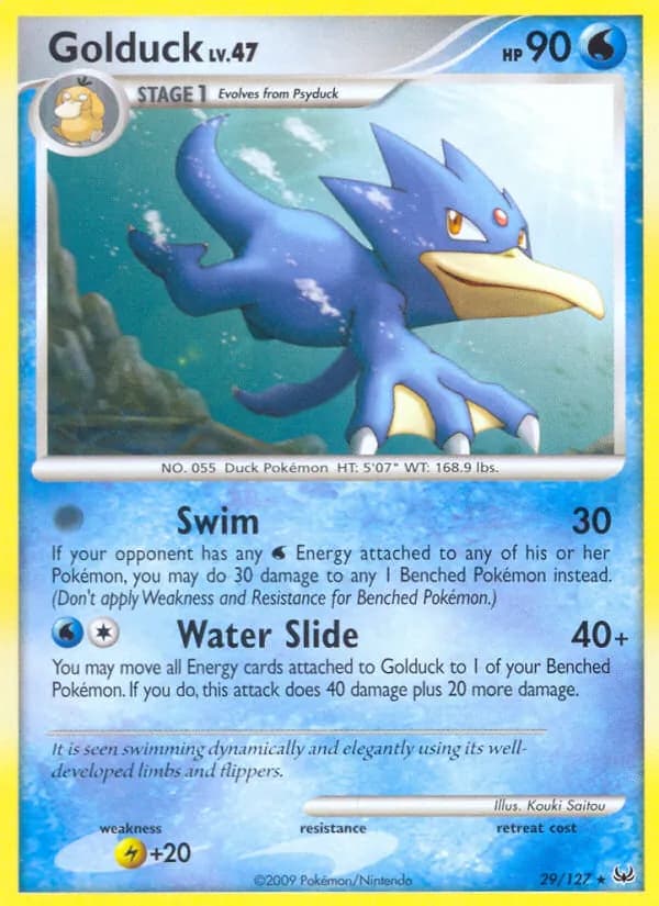 Golduck — изображение карты