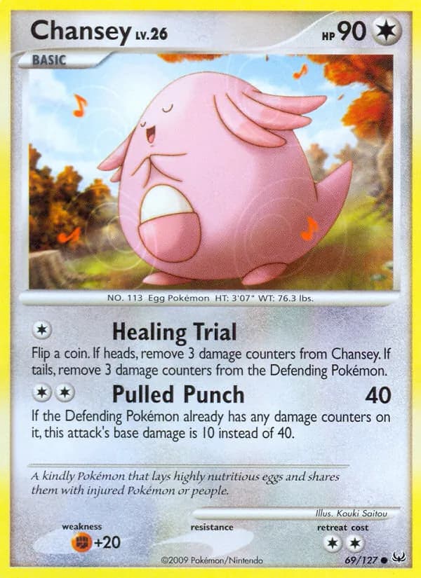 Chansey — изображение карты