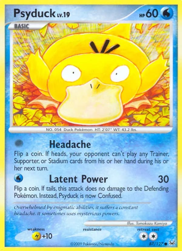 Psyduck — изображение карты