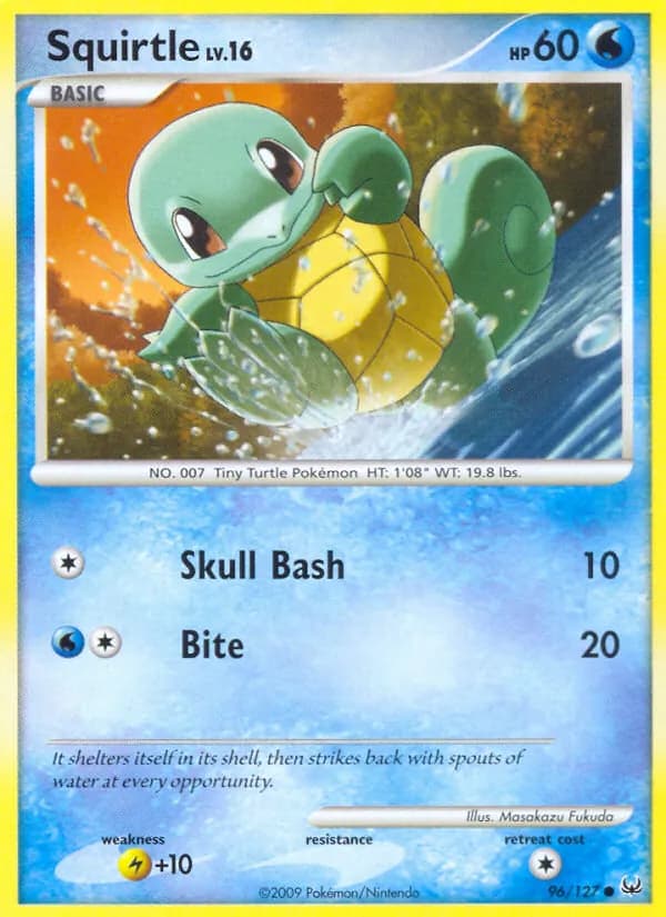 Squirtle — изображение карты