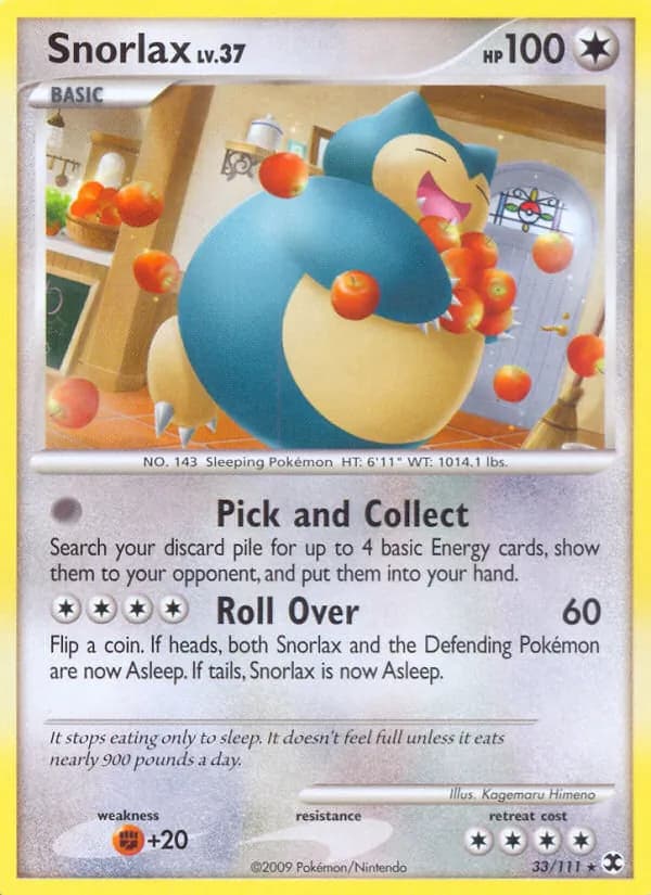 Snorlax — изображение карты