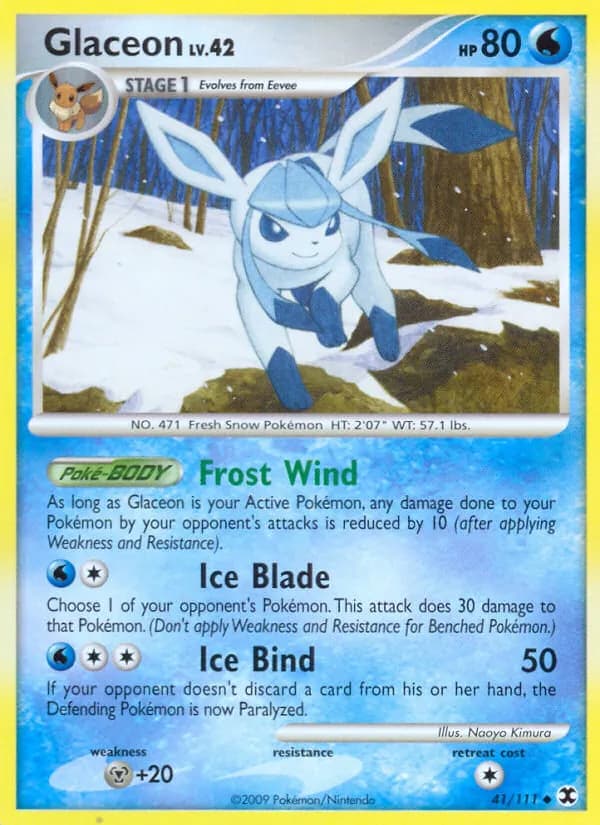 Glaceon — изображение карты