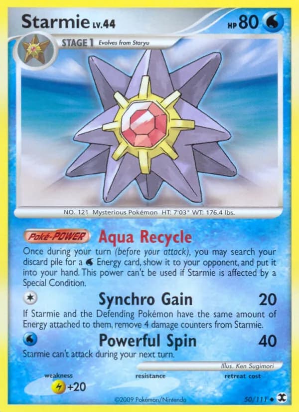 Starmie — изображение карты