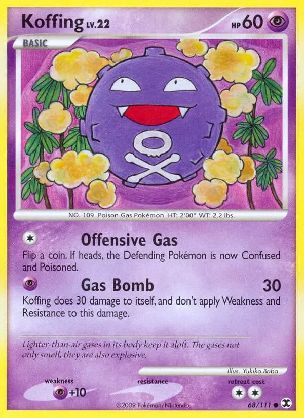 Koffing — изображение карты