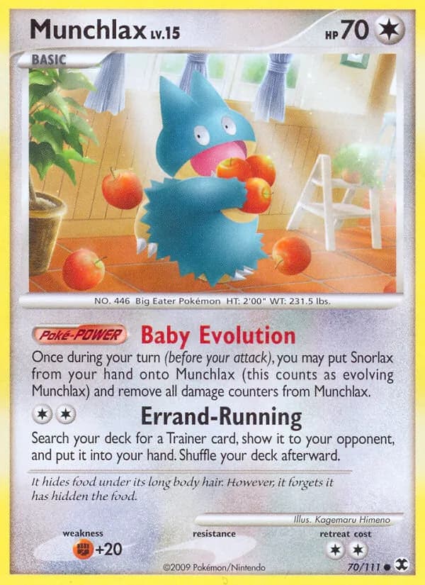Munchlax — изображение карты