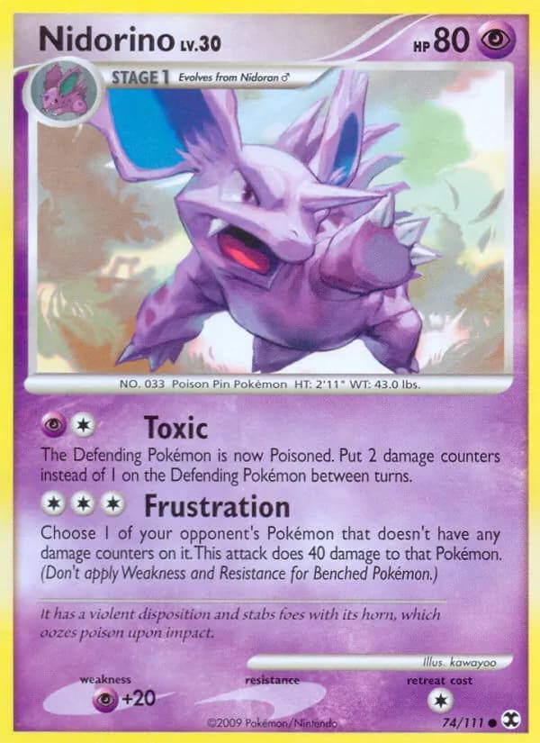 Nidorino — изображение карты