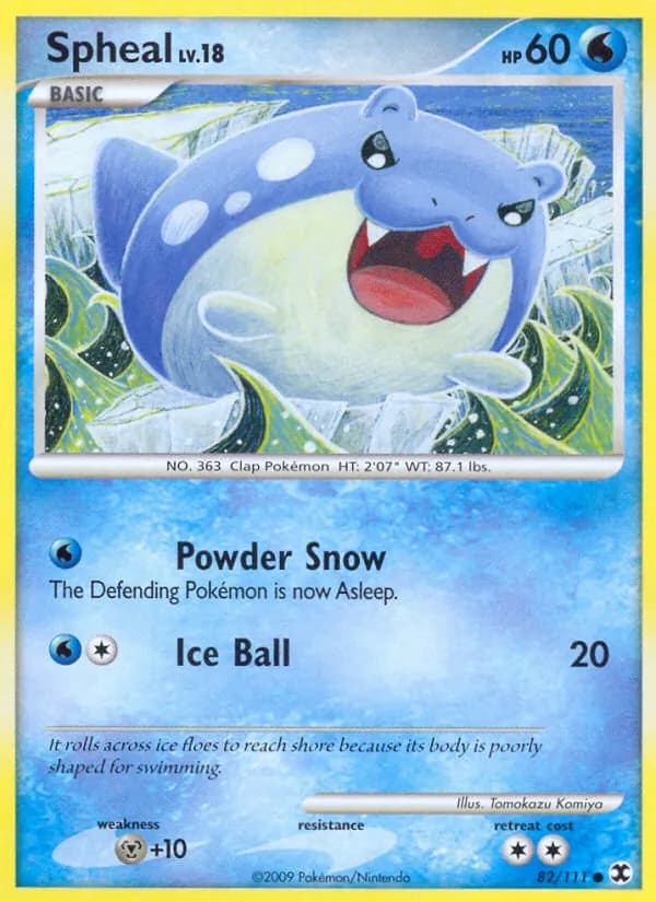 Spheal — изображение карты
