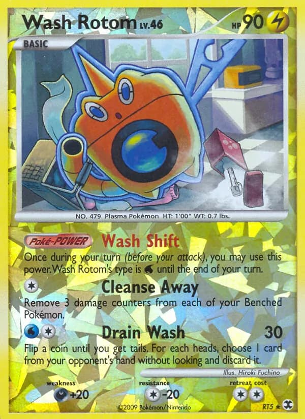 Wash Rotom — изображение карты