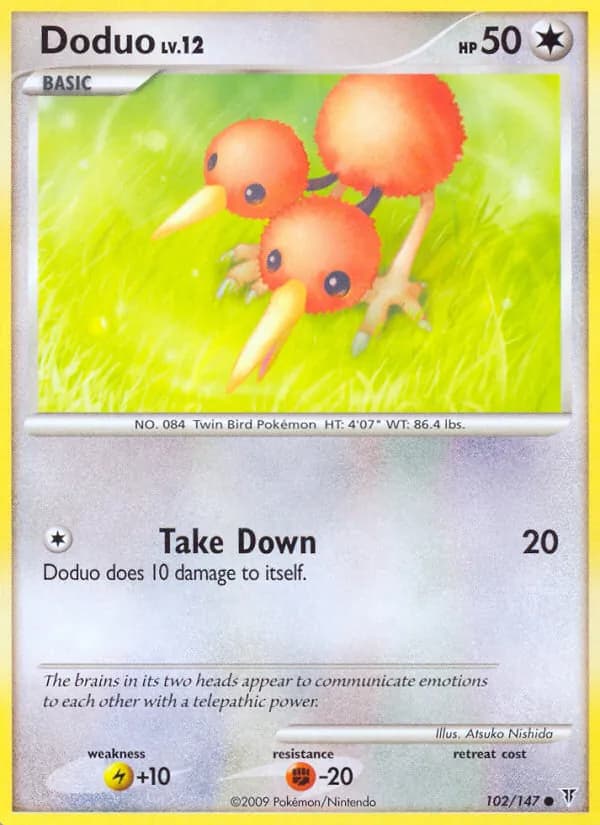 Doduo — изображение карты