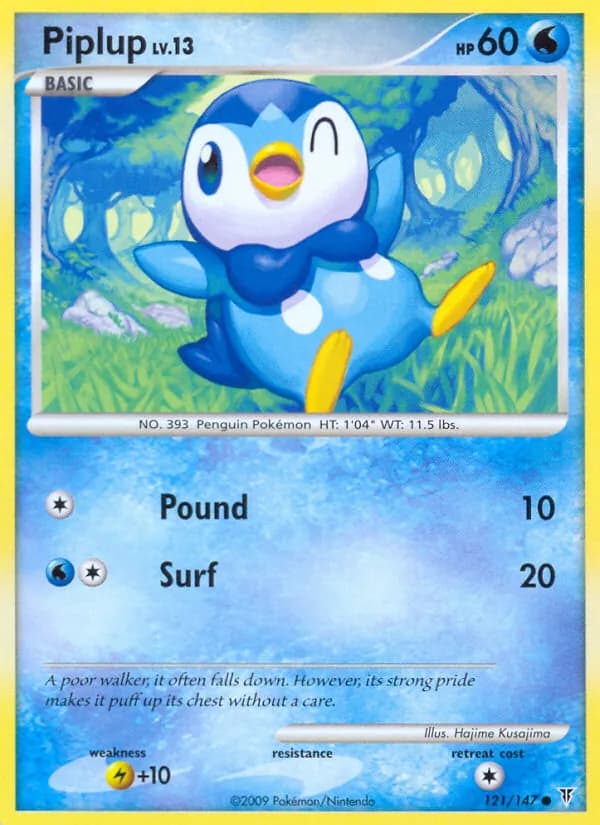 Piplup — изображение карты