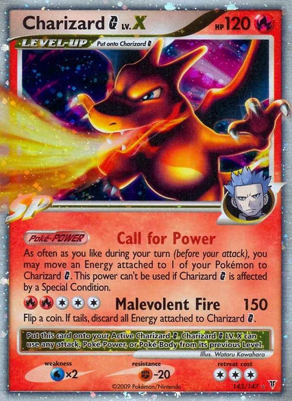 Charizard G LV.X — изображение карты