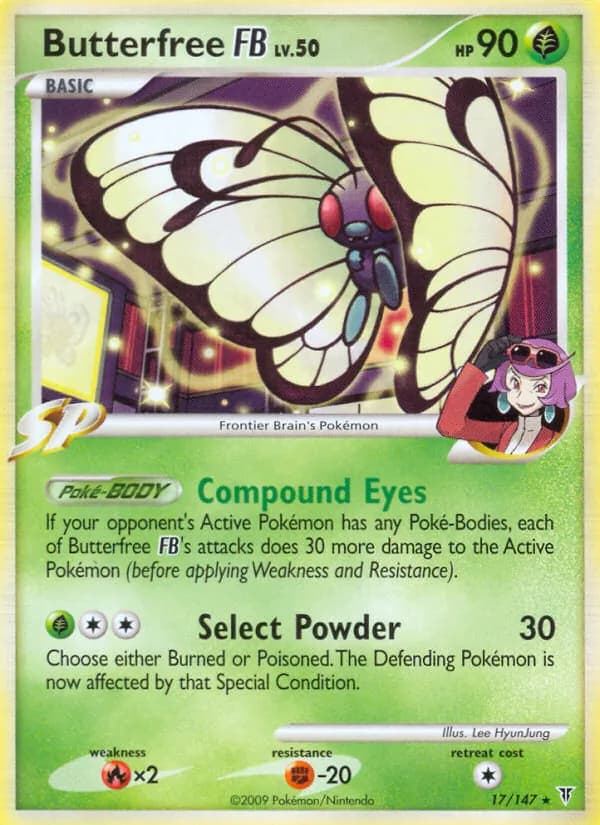 Butterfree FB — изображение карты