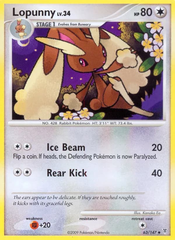 Lopunny — изображение карты