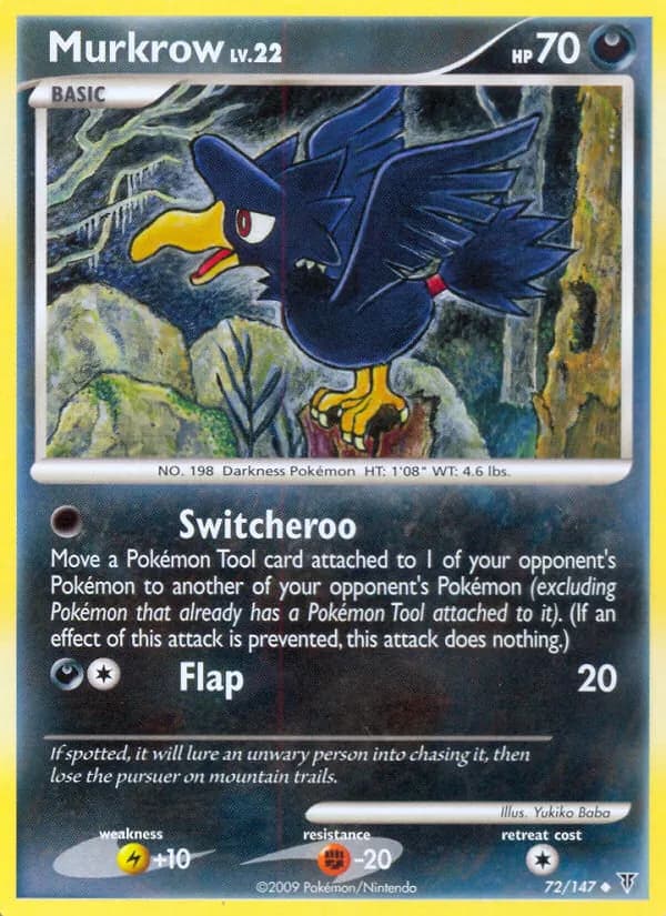 Murkrow — изображение карты