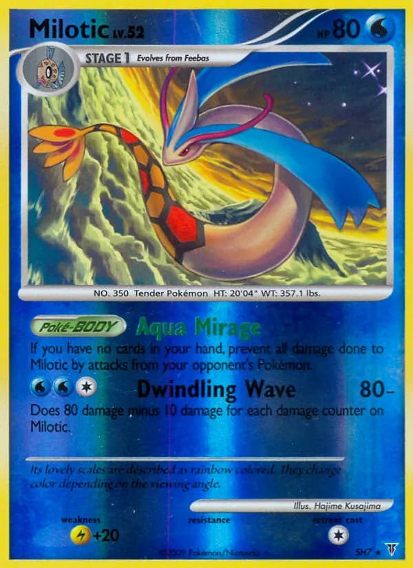 Milotic — изображение карты