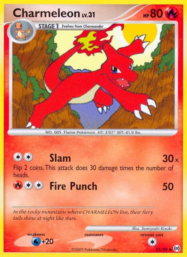 Charmeleon — изображение карты