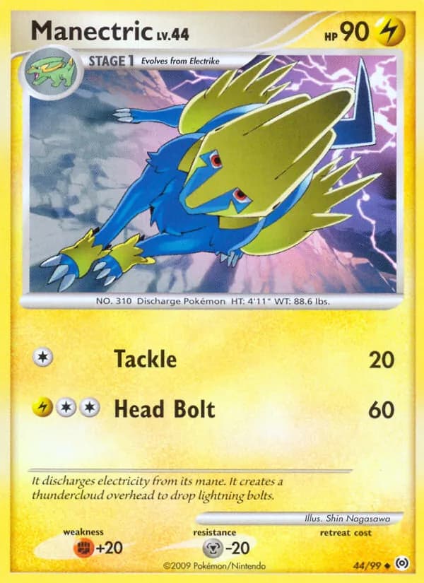 Manectric — изображение карты
