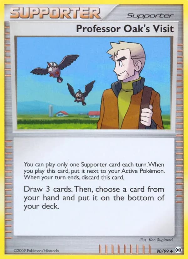 Professor Oak's Visit — изображение карты