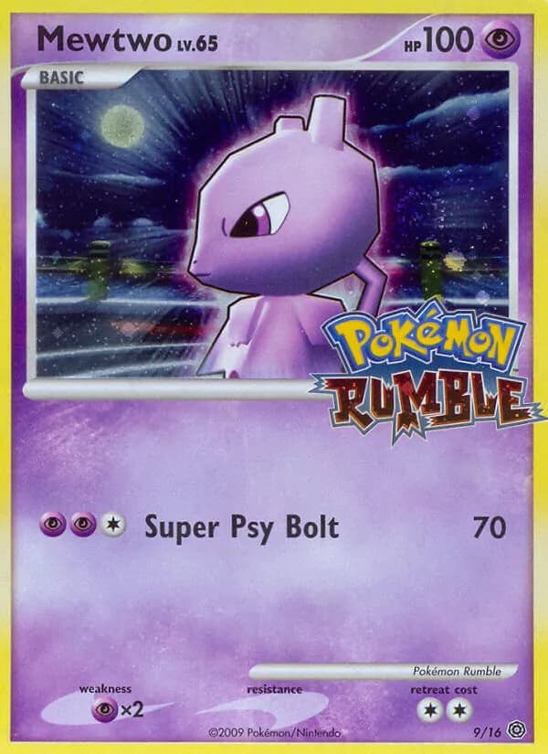 Mewtwo — изображение карты